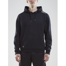 Craft Bluza z kapturem Hoodie Community (dopasowanie sportowe) czarna Mężczyźni